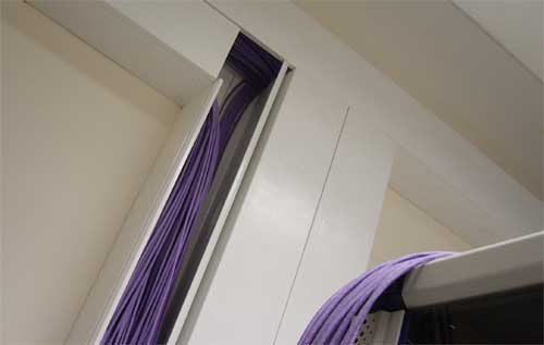 Structured cabling containment